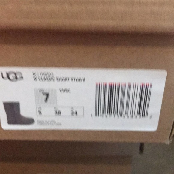 W Classic Charcoal Short Stud II Size 7 - Picture 5 of 10